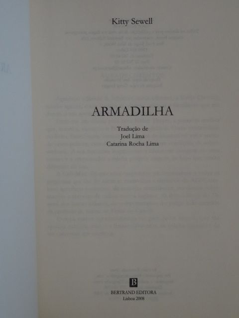 Armadilha de Kitty Sewell