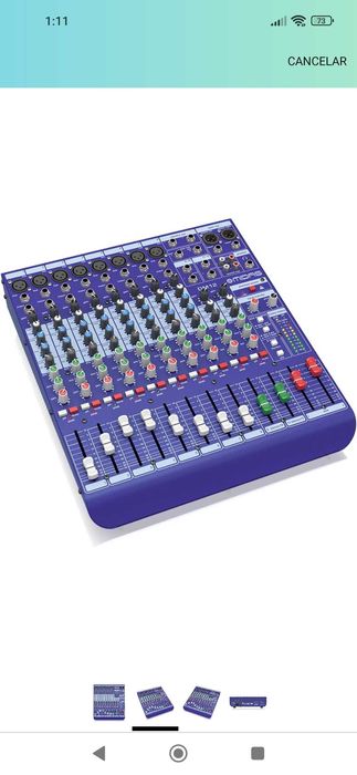 Mesa de mistura Midas DM12