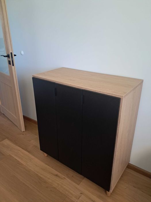 Meble z kolekcji VOX Simple - komoda z drzwiami simple, szafka rtv 120 simple, półki regałowe simple