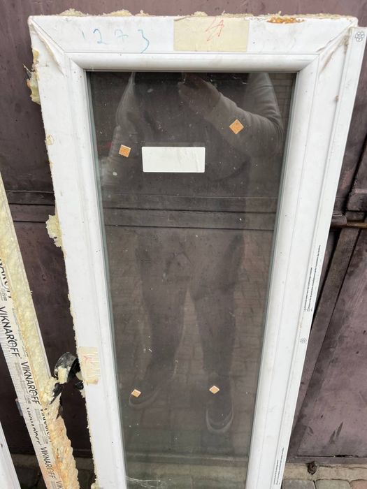 Балконний блок бу демонтований пластикові двері