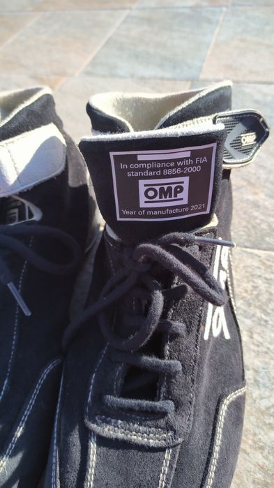 OMP Botas piloto co-piloto FIA 43