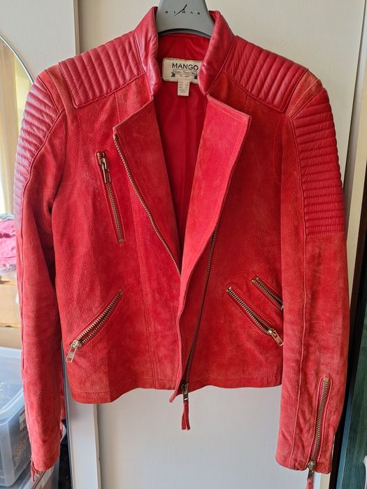 Kurtka skórzana mango rozm s