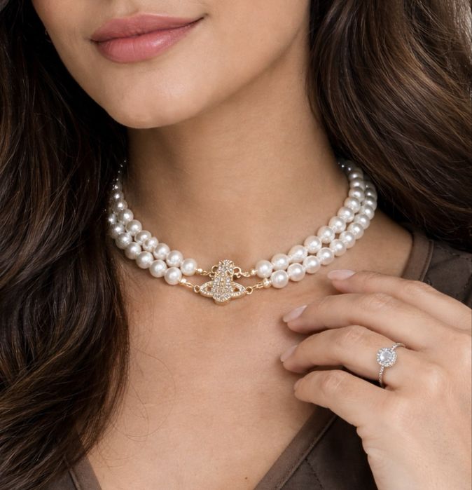 Colar Vivienne Westwood – pérolas