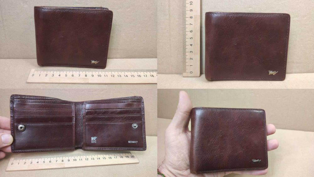 Портмоне, кошелек Braun Buffel 13004 Brown, кожа, Германия