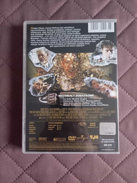 Wanted Ścigani DVD