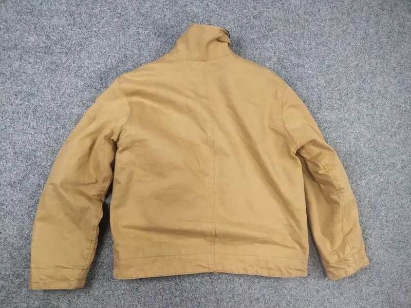 Вінтажна куртка Carhartt j001 detroit харік бежева з кишенями вітровка бомбер мілітарі тактична тепла