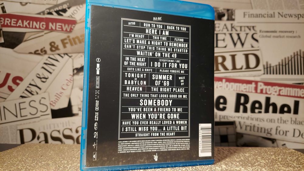 Bryan Adams - The Bare Bones Tour Live at Sydney Opera House Blu-ray