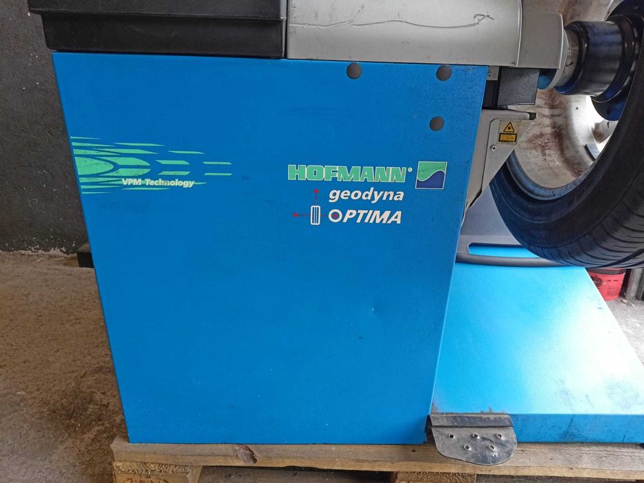 Wyważarka Hofmann Geodyna Optima test drogowy laser