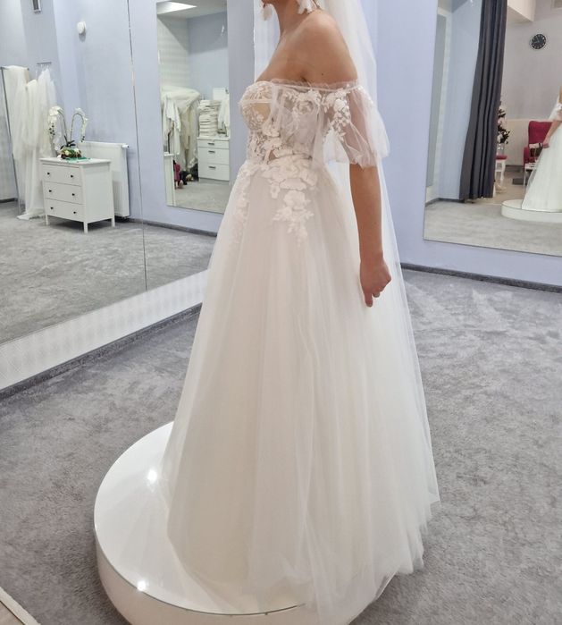 Suknia ślubna Agnes Fashion Group TO-1800t kolekcja the One 2024