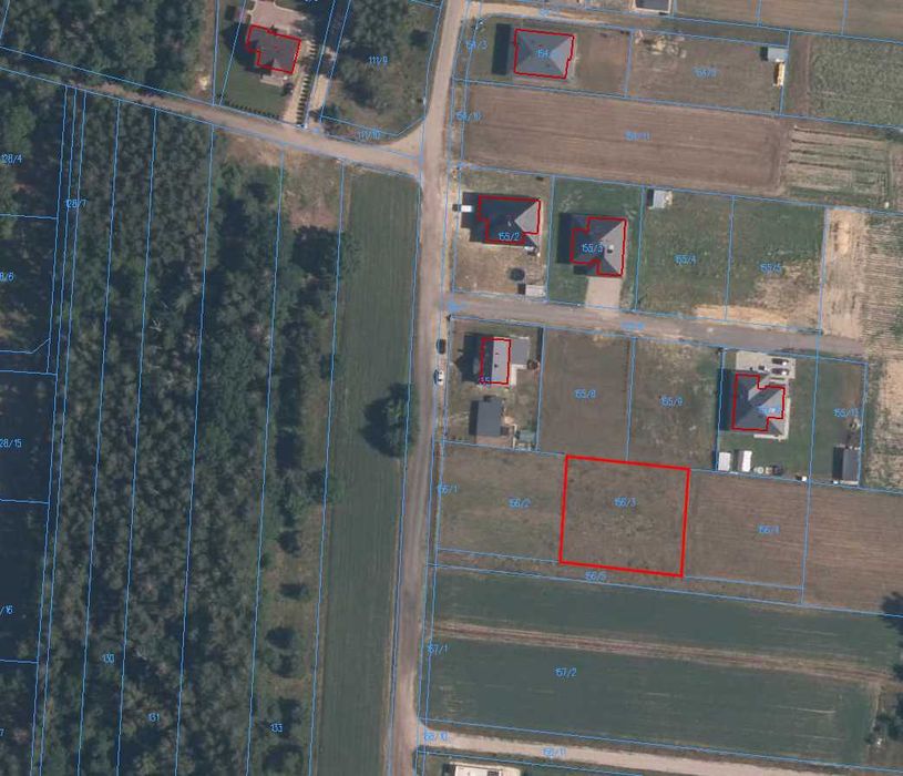 Ustawna działka 1217 m² przy lesie – Błogoszcz, ul. Dębowa (MPZP)