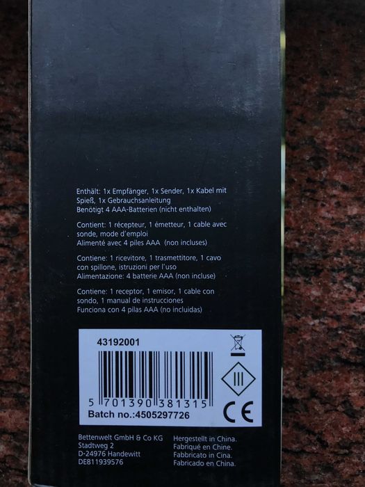 Termometr do pieczenia z sądą