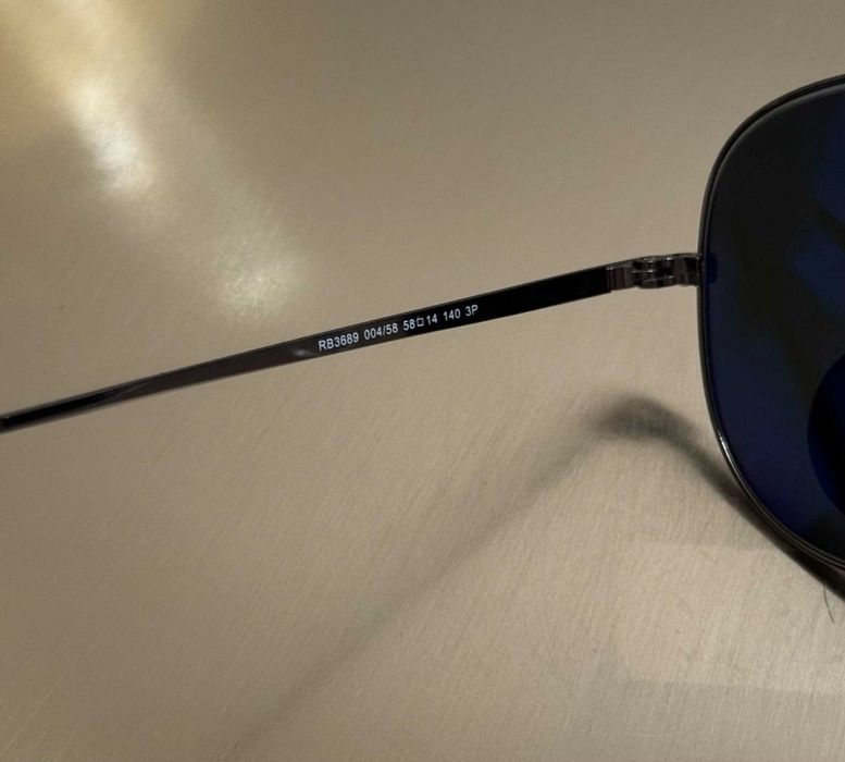 Окуляри Ray-Ban RB3689 004 Gunmetal Оригінал / Очки Рей Бен оригинал