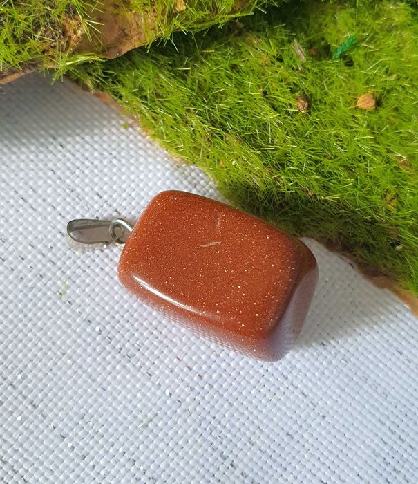 Wisiorek zawieszka piasek pustyni kamień naturalny