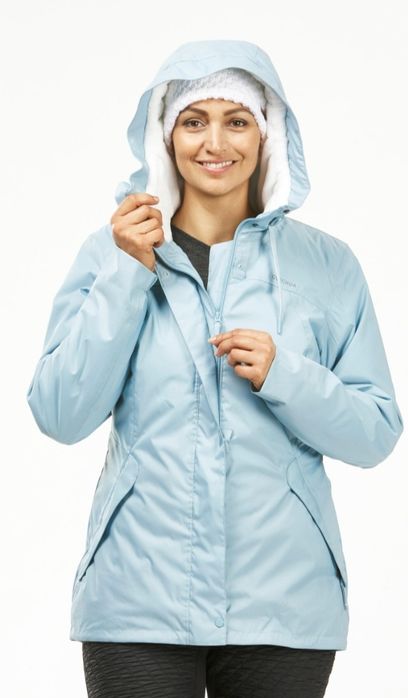 Жіноча куртка QUECHUA SH100 X-Warm для зимового туризму,водонепроникна