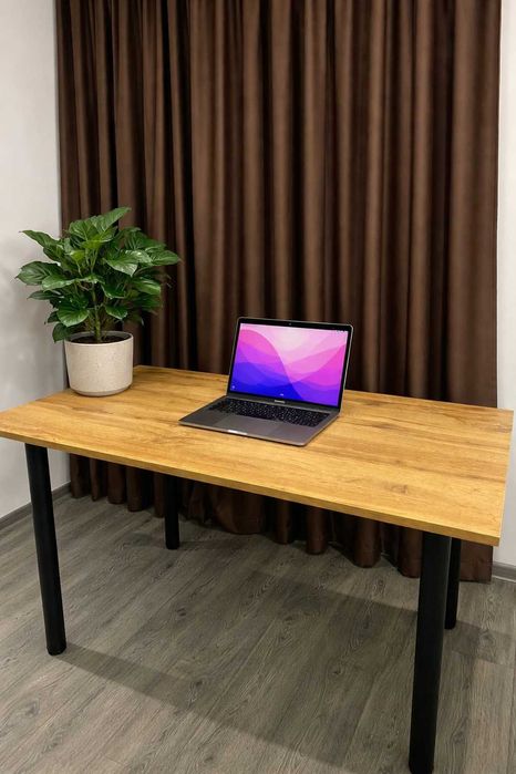 КОМПАКТНЫЙ! Стол обеденный для маленькой кухни. На 4 человек. Дуб