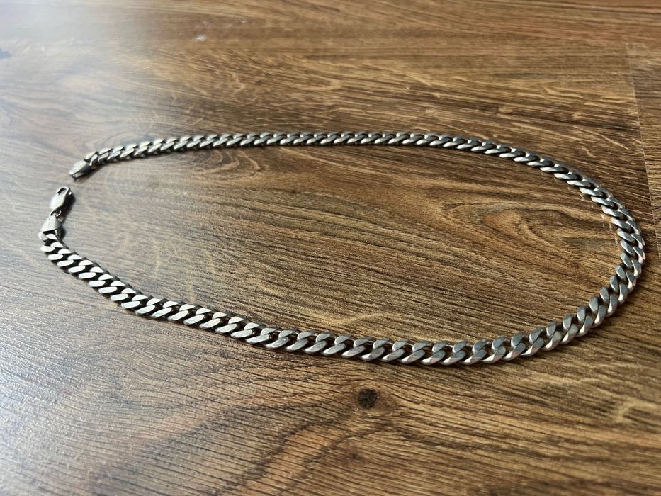 Łańcuch srebro 925 pancerka męski naszyjnik