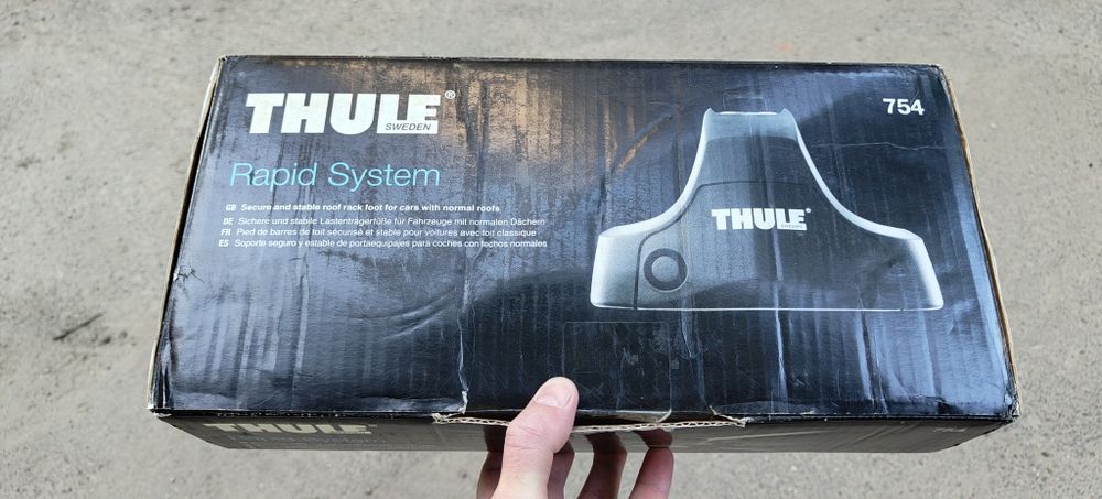 Thule 754 опори для гладкого даху