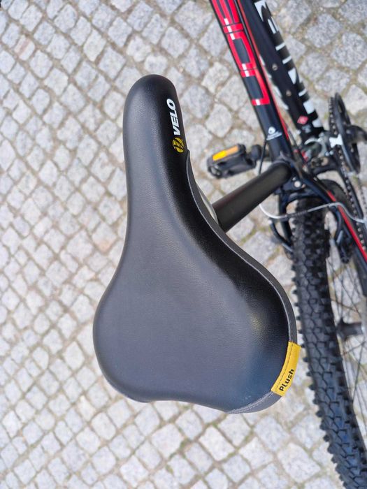 Rower młodzieżowy Unibike Mission 26"/14" czerwono czarny