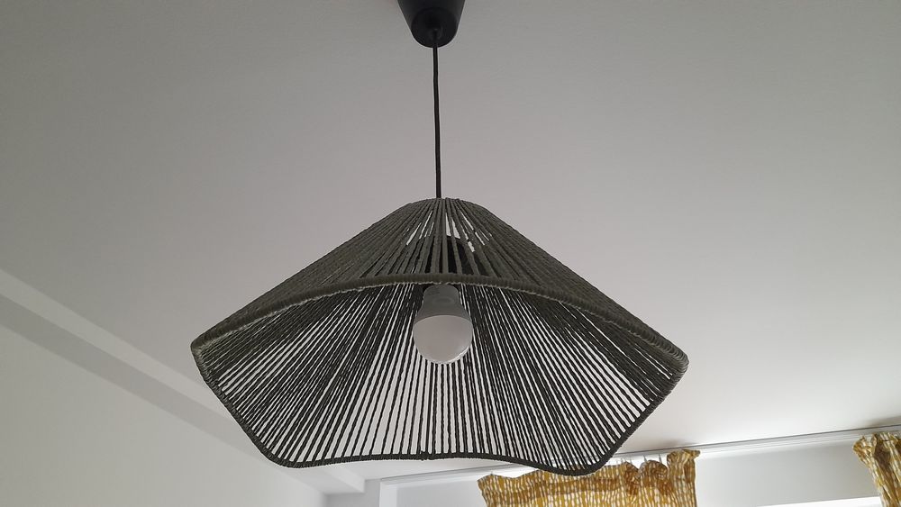 Zielony abażur do lampy wiszącej