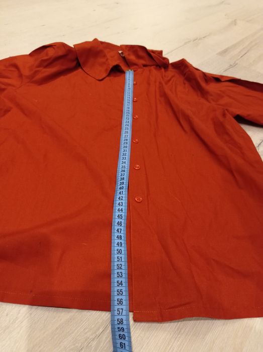 Koszula damska w kolorze cegły