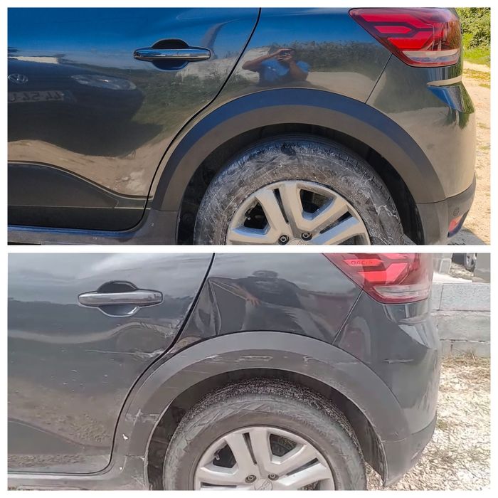 Faço reparos pintura automotiva