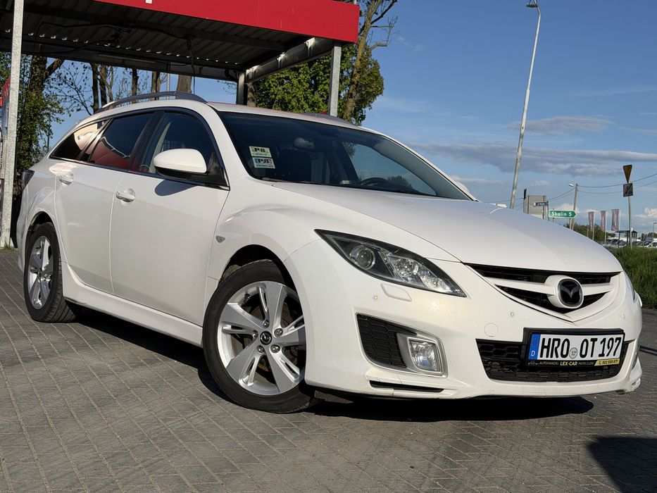 Mazda 6 2.2d -6biegów ! Biała perfla z Niemiec Na Full Opcji ! Max !