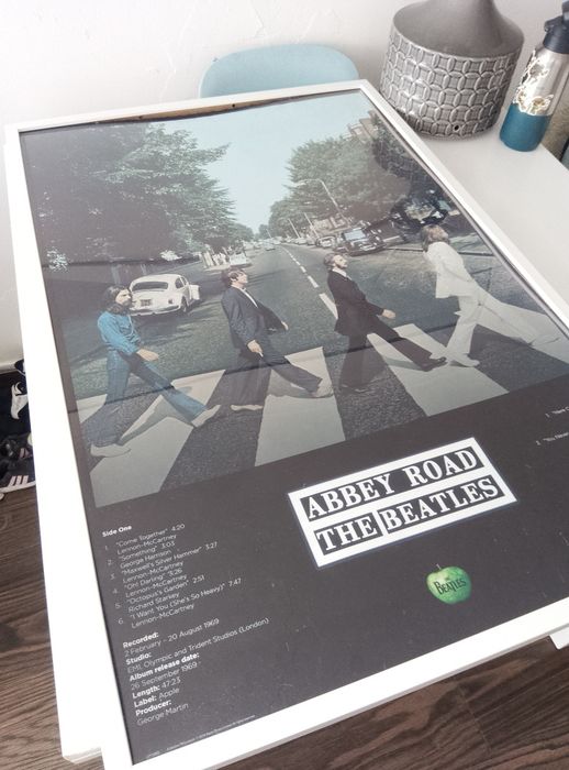 Poster dos The Beatles " Abbey road"