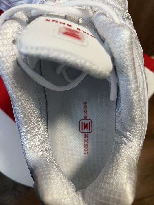 Nike shoxy biale
