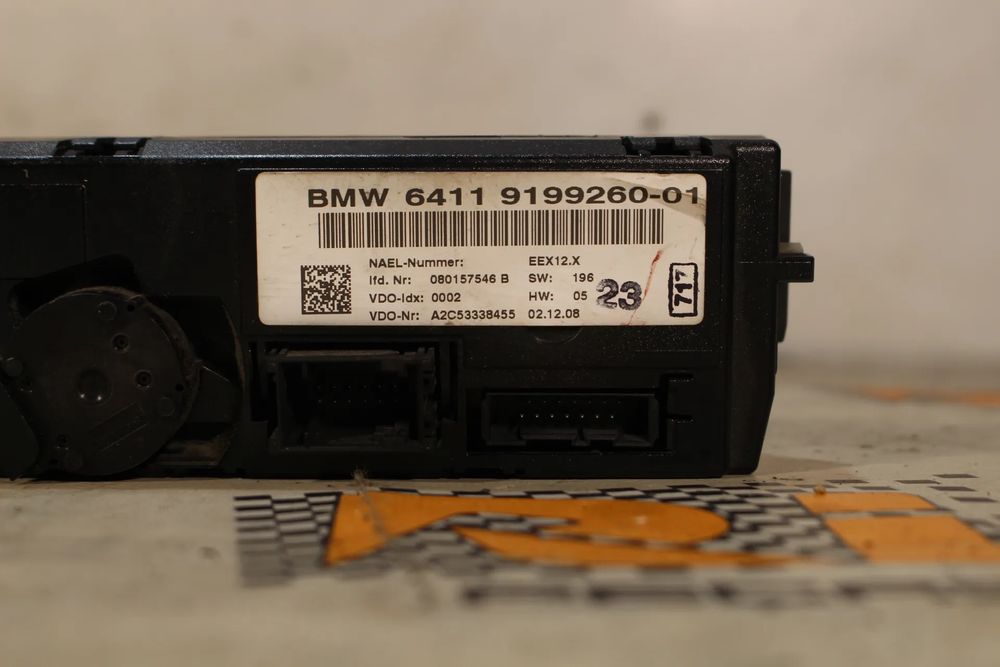 Comando chauffage / sofagem BMW 1 (E87)