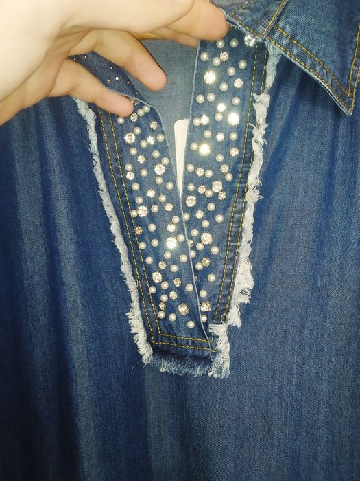 Платье джинсовое  Darkwin. Турция