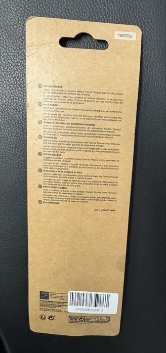 Grzebien brzytwa do strzyżenia włosów