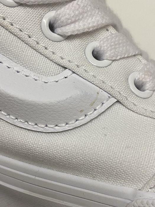 Vans knu Stack Білі на високій піддошві