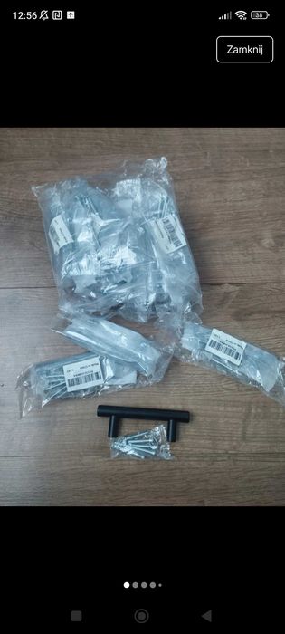 Klamki do mebli 15 szt