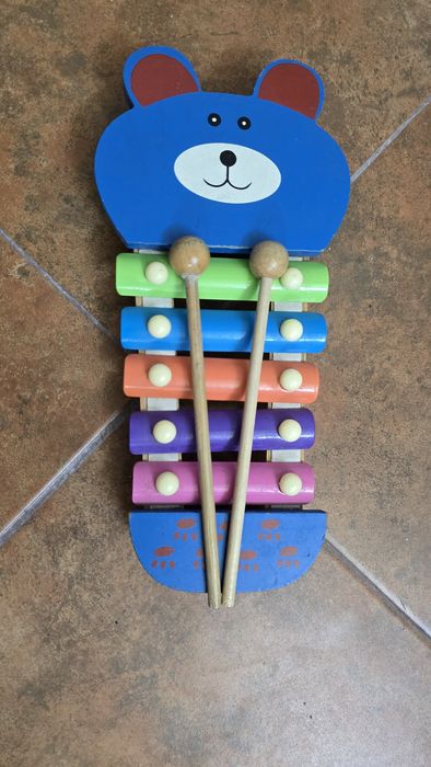 Xilofone madeira criança