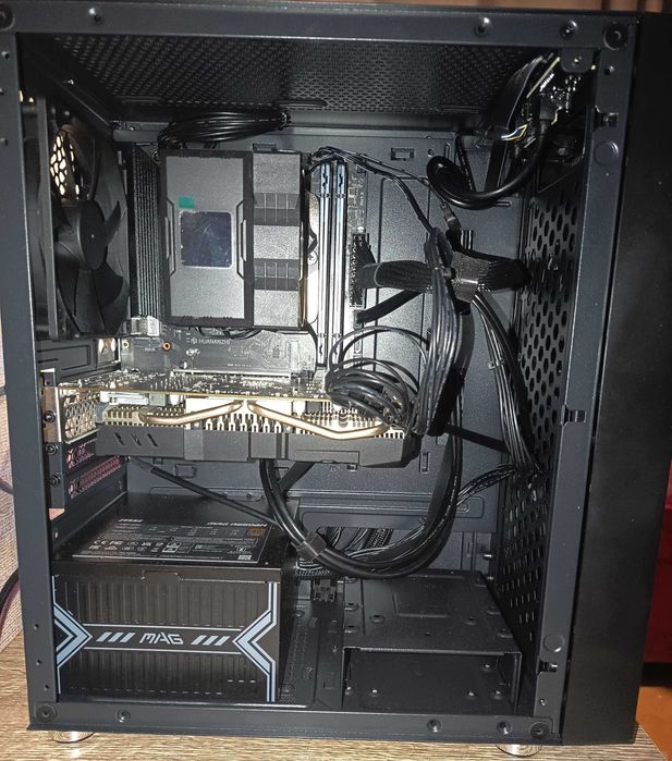 ПК Ryzen 5 7500F / RX 580 8gb/ 16GB DDR5 / SSD SATA 256+512