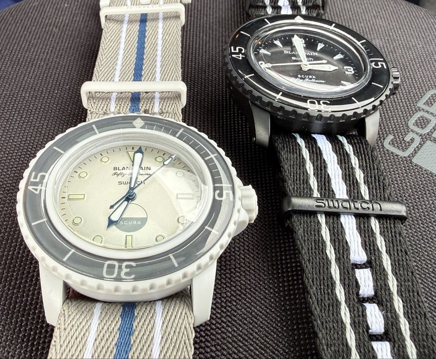 Blancpain x Swatch scuba fifty fathoms