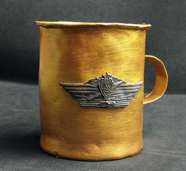 Кружка латунна із гільзи