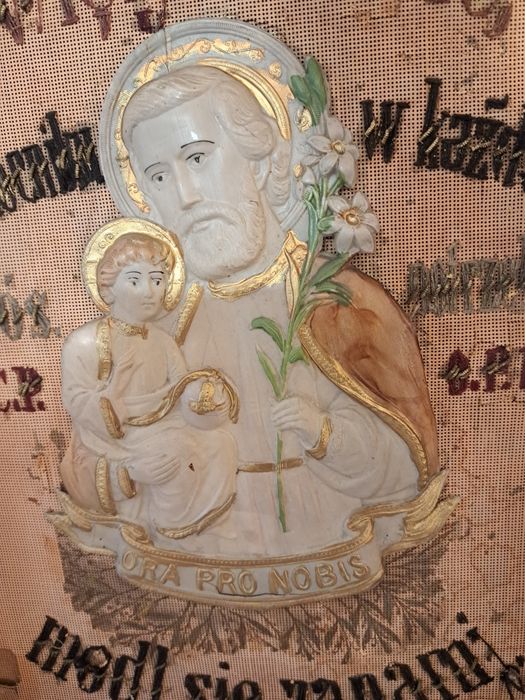 Święty Józef, stary obraz, antyk