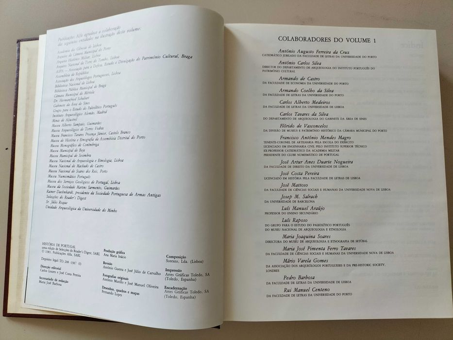 História de Portugal - 4 Volumes - Em óptimo estado!