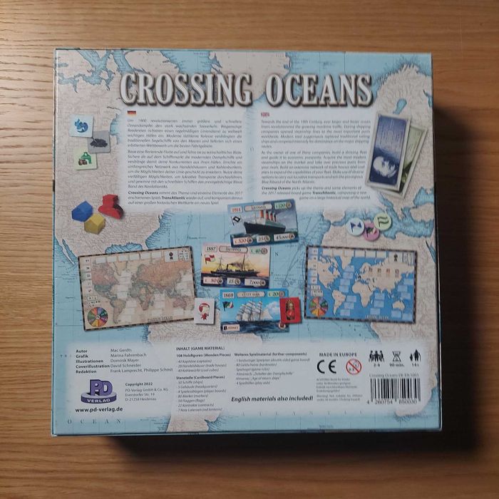 Crossing Oceans – gra planszowa UNIKAT