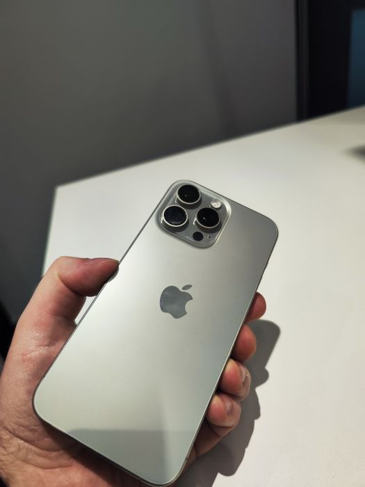 iPhone 15 pro max 512 gb, natural titanium