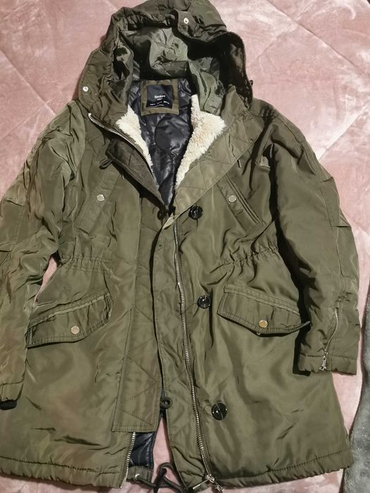 Casaco verde tropa mulher