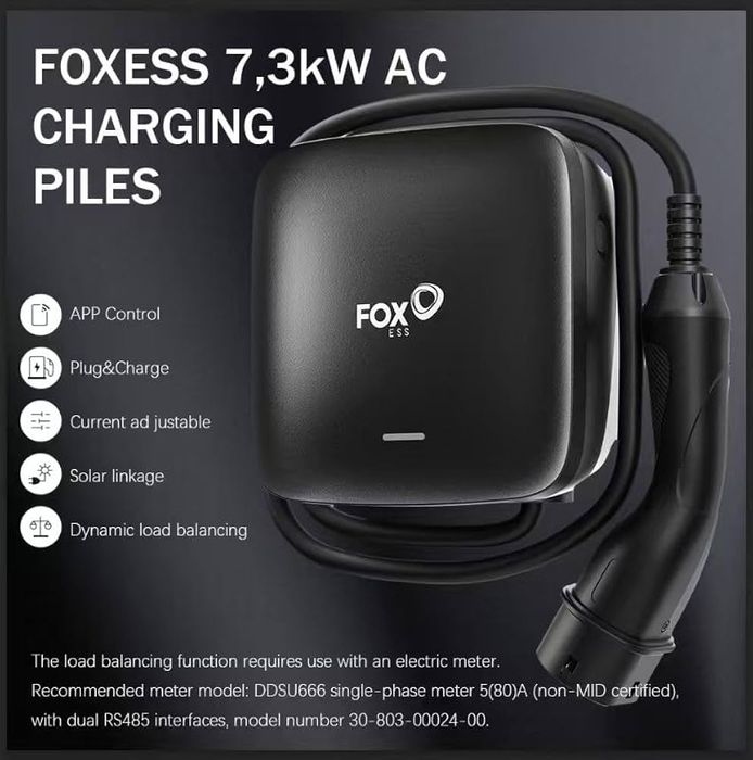 Carregador de EV FOX-ESS 7,3 kW