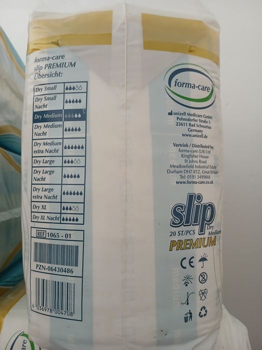 Pampersy Premium Forma-Care