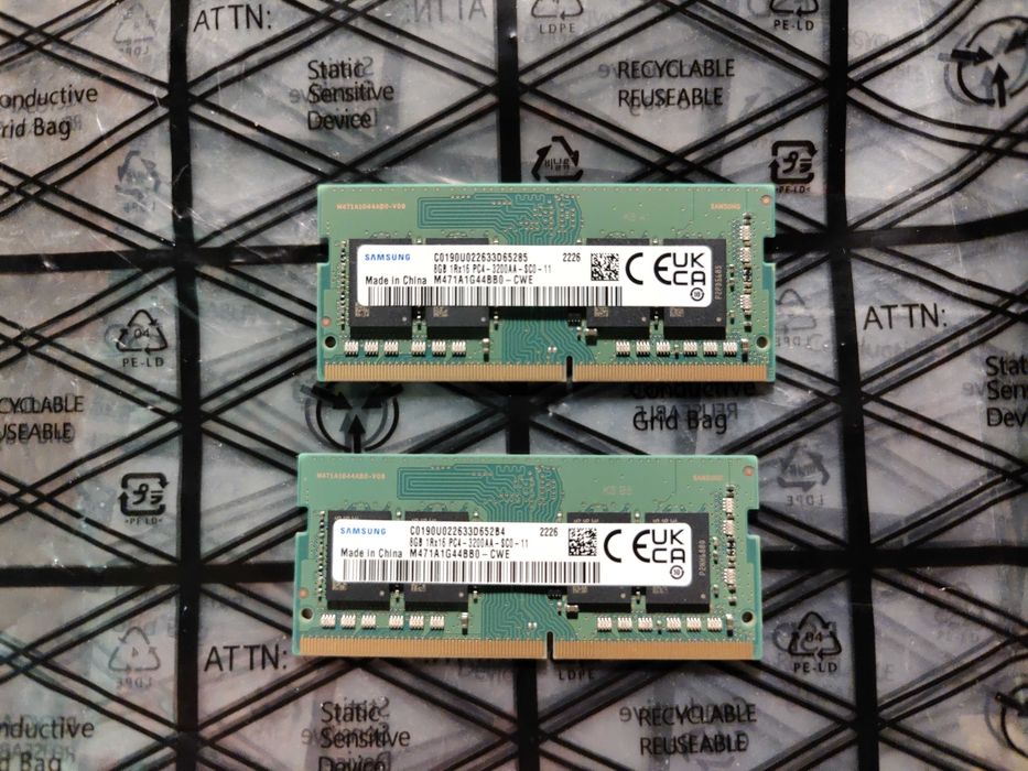 RAM do laptopa DDR4 SODIMM/SO-DIMM 2x8GB 16GB 3200 MHz 1.2 V Samsung
