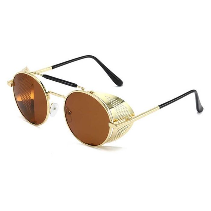 Okulary przeciwsłoneczne STEAMPUNK vintage UV400