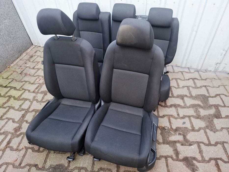 fotel fotele przód kanapa tył vw golf v 5 vi 6 plus + 5m0 2005 - 2014