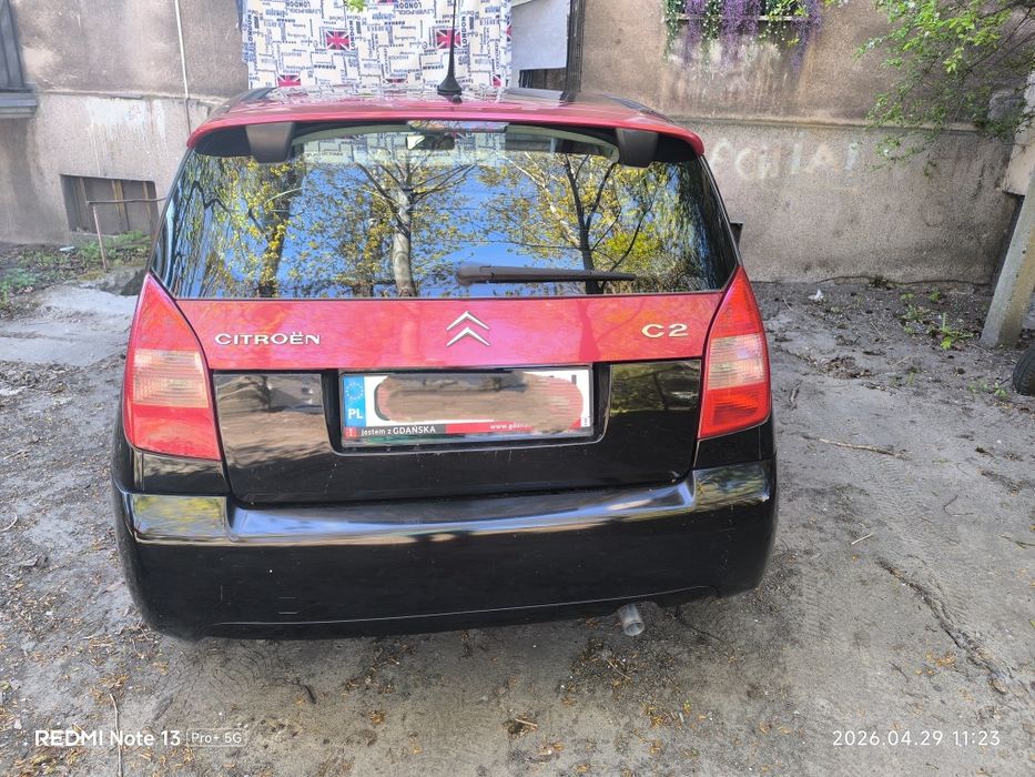 Citroen c2  vtr 1.6 2004 połautomat
