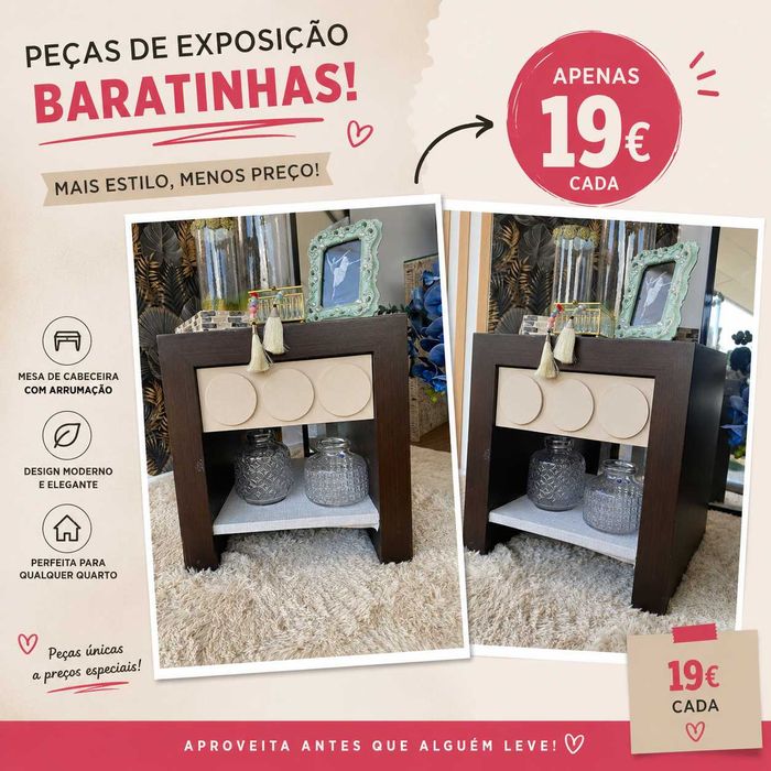 Mesas de cabeceira