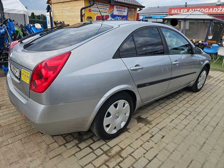 Nissan Primera 2003r/1.8benzyna gaz/116KM/opłaty aktualne/LPG